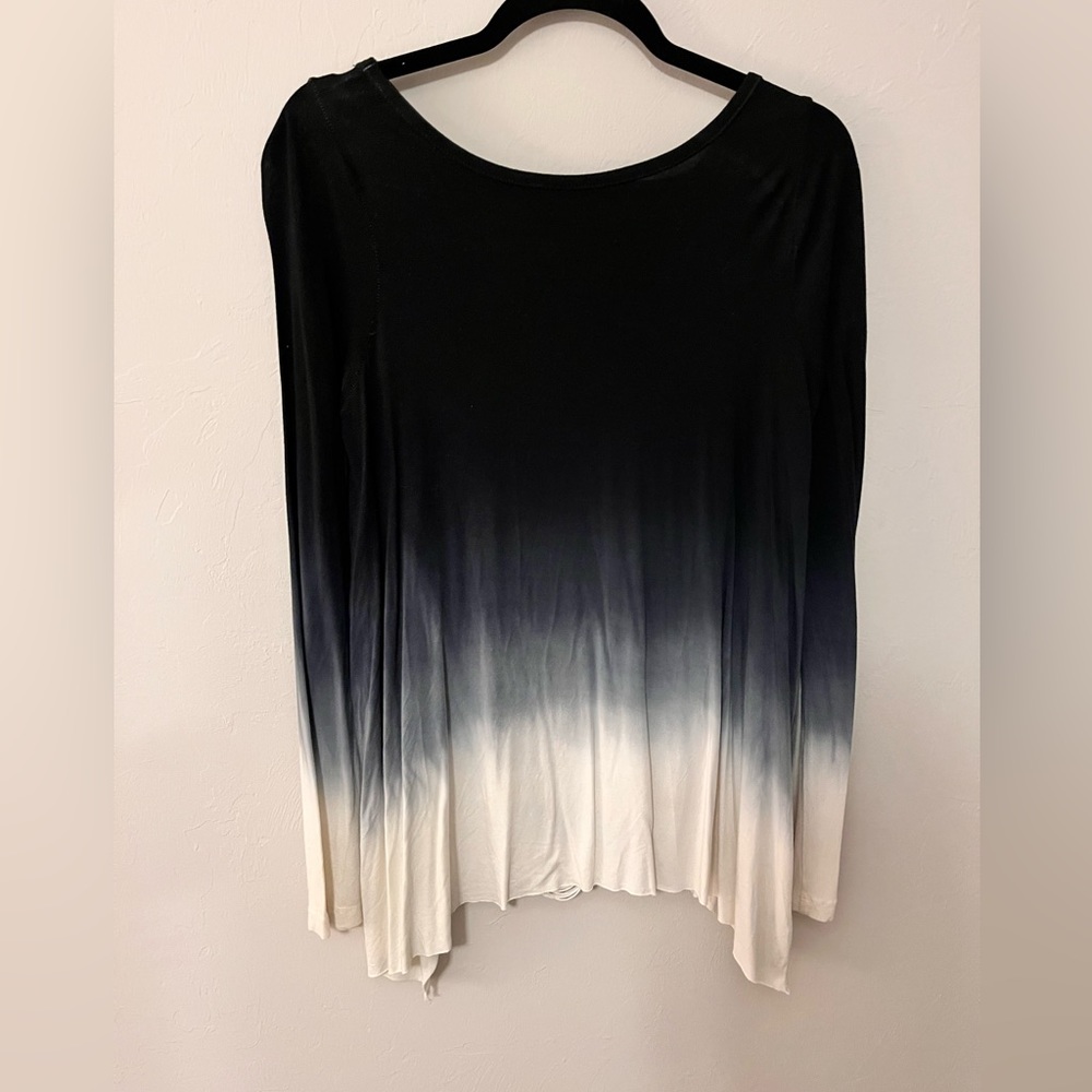 Young fabulous & broke fringe long sleeve top xs